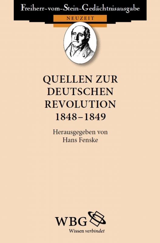 Cover-Bild Quellen zur deutschen Revolution 1848 – 1849
