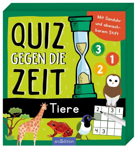 Cover-Bild Quiz gegen die Zeit - Tiere