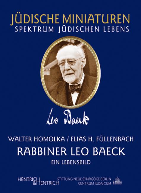 Cover-Bild Rabbiner Leo Baeck. Ein Lebensbild.