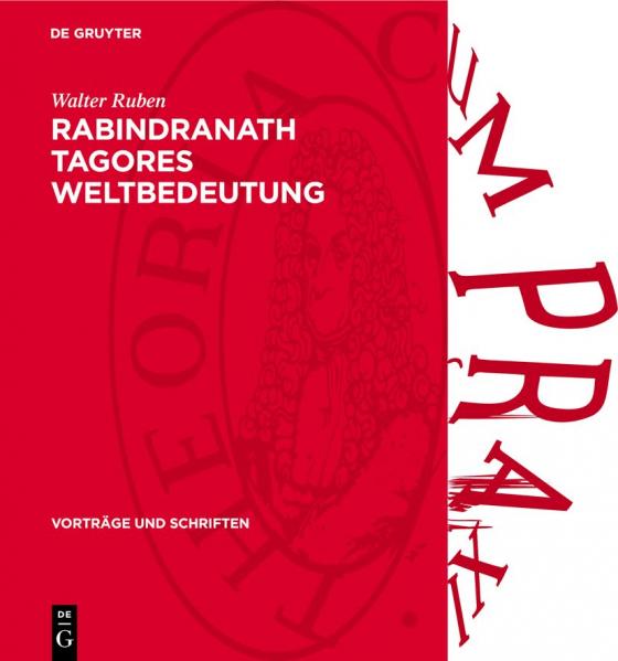 Cover-Bild Rabindranath Tagores Weltbedeutung