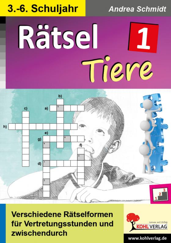 Cover-Bild Rätsel / Band 1: Tiere