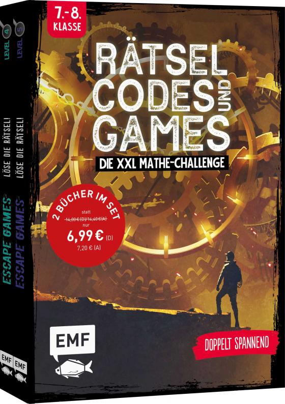 Cover-Bild Rätsel, Codes und Games – Die XXL Mathe-Challenge für die 7. und 8. Klasse