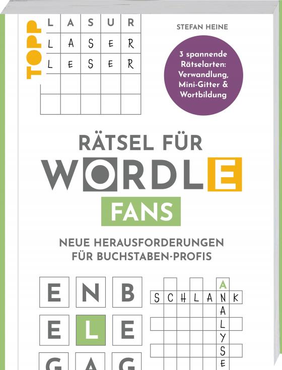 Cover-Bild Rätsel für WORDLE-Fans – Neue Herausforderungen für Buchstaben-Profis