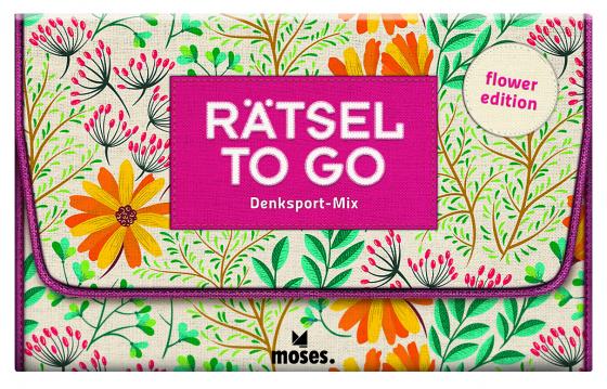 Cover-Bild Rätsel to go Denksport-Mix: flower edition