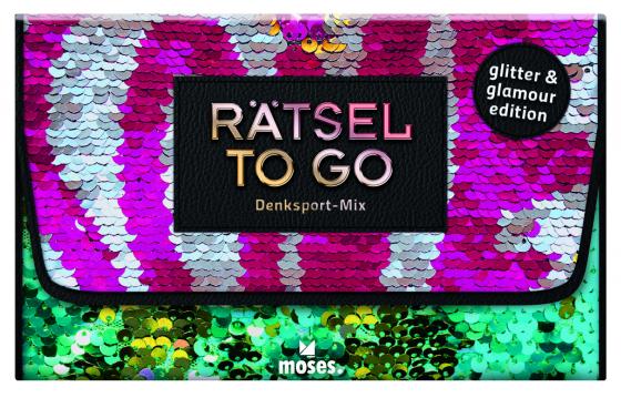 Cover-Bild Rätsel to go Denksport-Mix: glitter edition