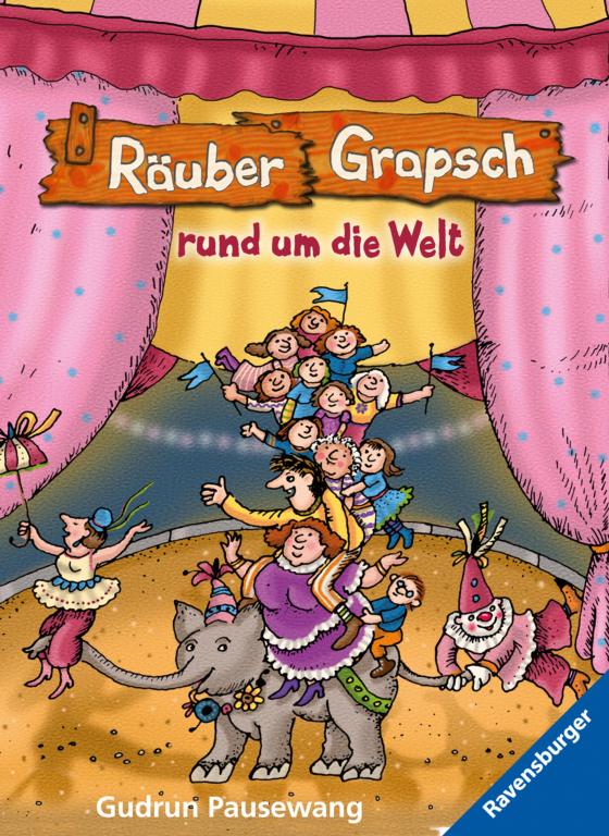 Cover-Bild Räuber Grapsch rund um die Welt (Band 4)