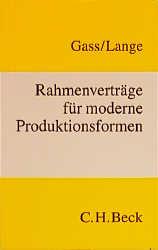 Cover-Bild Rahmenverträge für moderne Produktionsformen