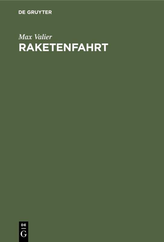 Cover-Bild Raketenfahrt