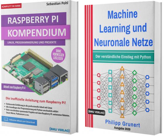 Cover-Bild Raspberry Pi Kompendium + Machine Learning und Neuronale Netze (Hardcover)