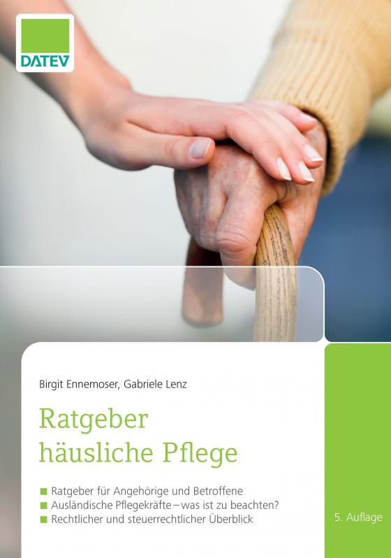 Cover-Bild Ratgeber häusliche Pflege, 5. Auflage