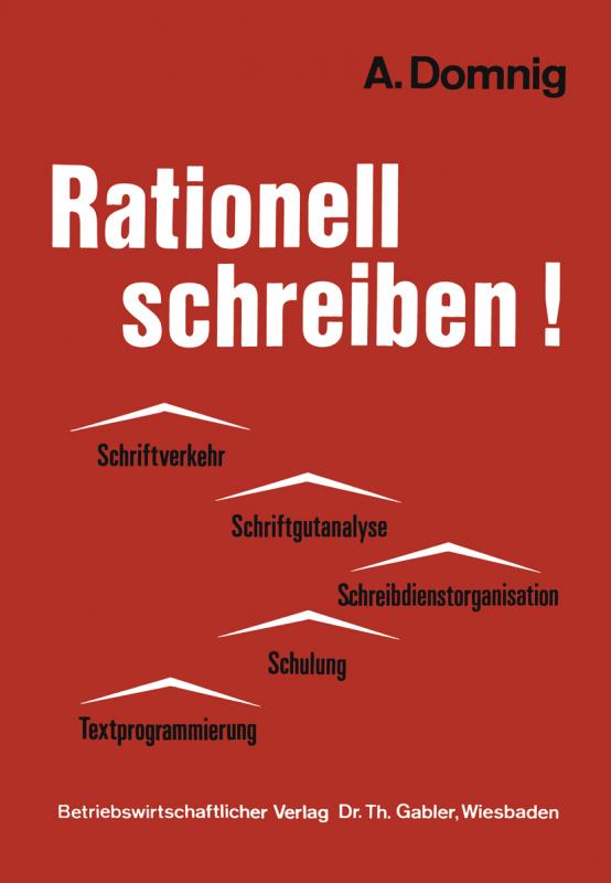 Cover-Bild Rationell schreiben!