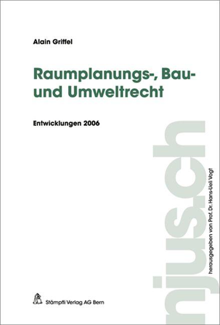 Cover-Bild Raumplanungs-, Bau- und Umweltrecht