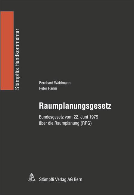 Cover-Bild Raumplanungsgesetz