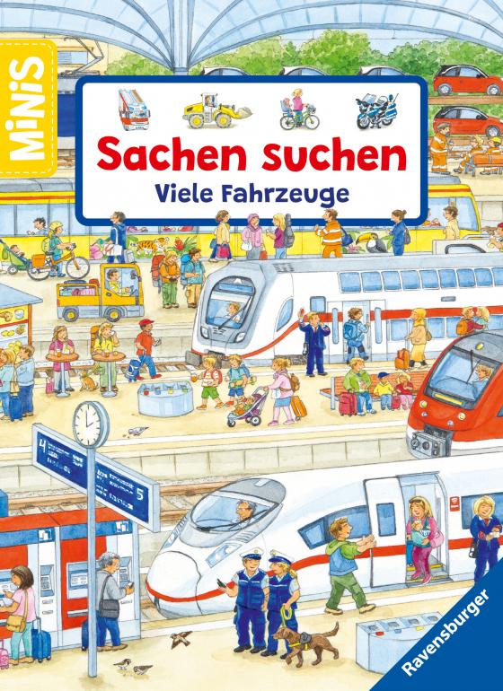 Cover-Bild Ravensburger Minis: Sachen suchen: Viele Fahrzeuge