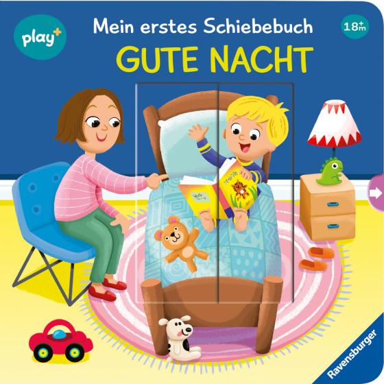 Cover-Bild Ravensburger Play+ Mein erstes Schiebebuch: Gute Nacht, Baby-Buch ab 18 Monate