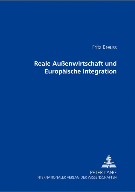 Cover-Bild Reale Außenwirtschaft und Europäische Integration