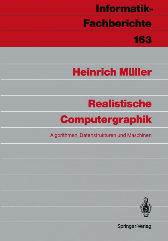 Cover-Bild Realistische Computergraphik