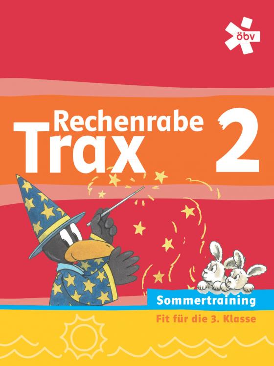 Cover-Bild Rechenrabe Trax 2, Arbeitsheft Sommertraining