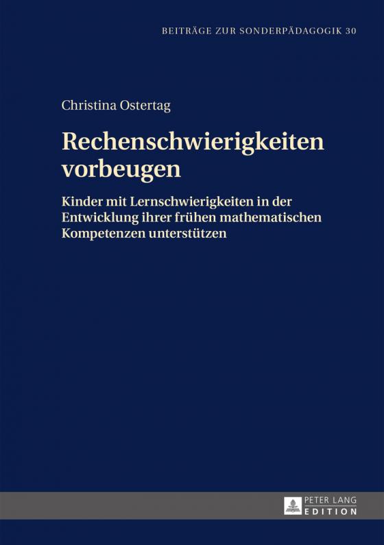 Cover-Bild Rechenschwierigkeiten vorbeugen