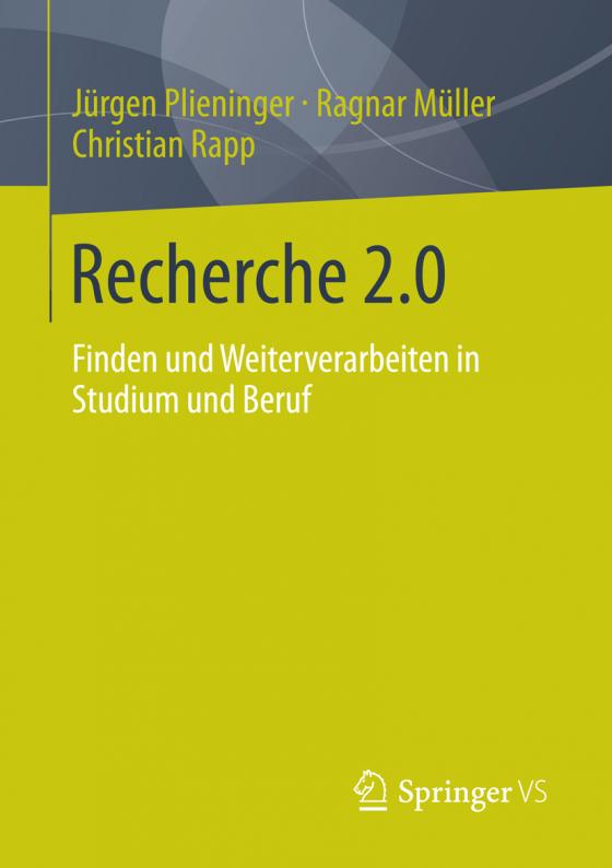 Cover-Bild Recherche 2.0
