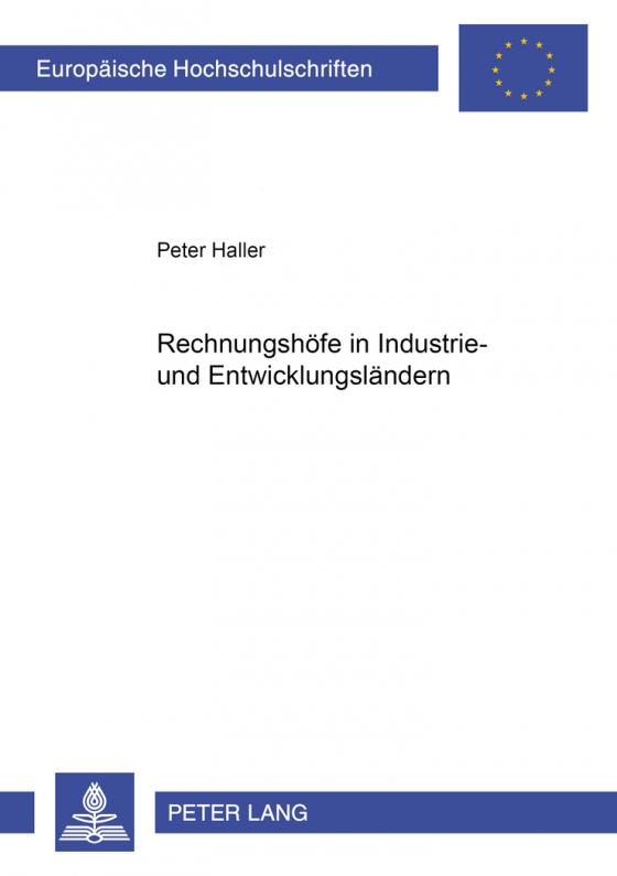 Cover-Bild Rechnungshöfe in Industrie- und Entwicklungsländern