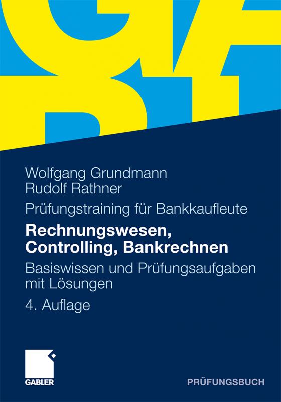 Cover-Bild Rechnungswesen, Controlling, Bankrechnen