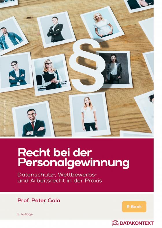 Cover-Bild Recht bei der Personalgewinnung, ePub