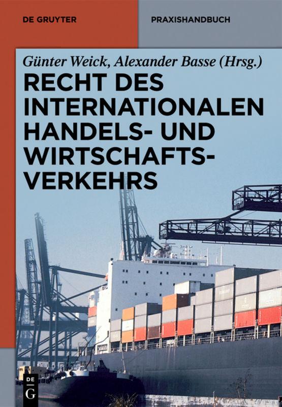 Cover-Bild Recht des internationalen Handels- und Wirtschaftsverkehrs