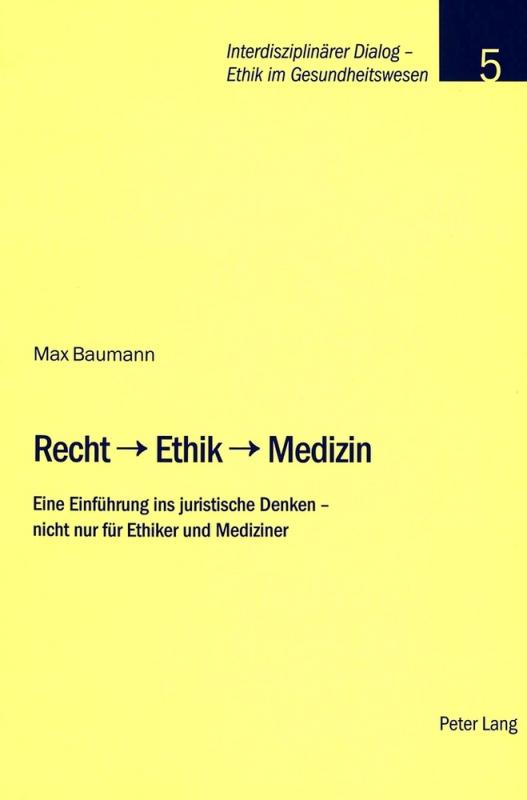 Cover-Bild Recht – Ethik – Medizin