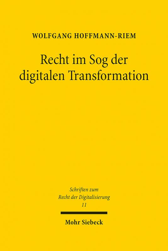 Cover-Bild Recht im Sog der digitalen Transformation