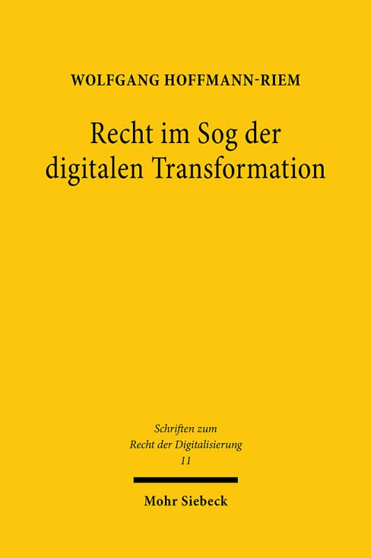 Cover-Bild Recht im Sog der digitalen Transformation