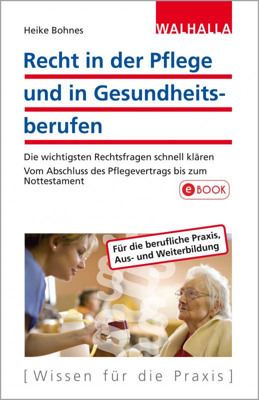 Cover-Bild Recht in der Pflege und in Gesundheitsberufen