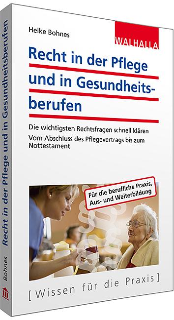 Cover-Bild Recht in der Pflege und in Gesundheitsberufen