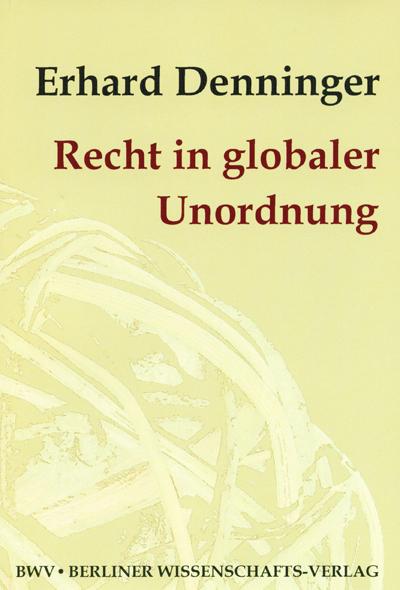 Cover-Bild Recht in globaler Unordnung