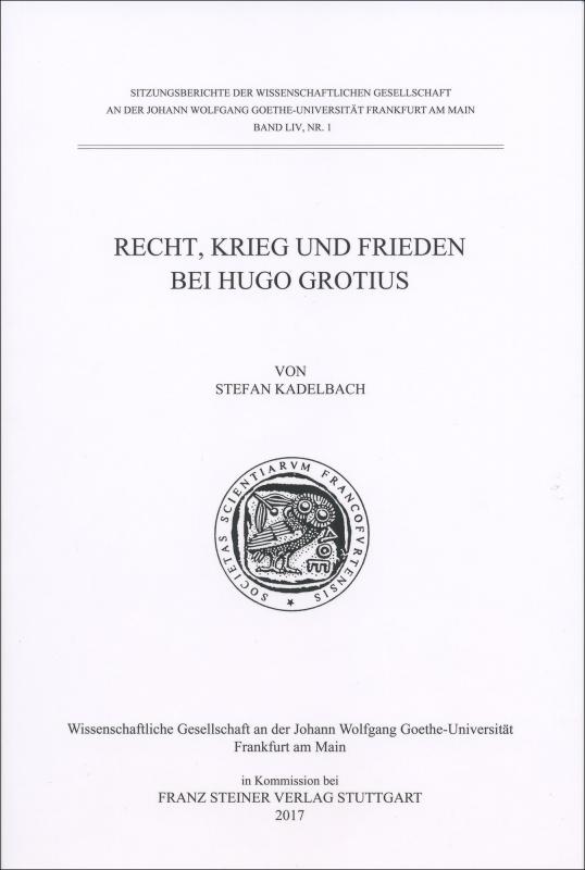 Cover-Bild Recht, Krieg und Frieden bei Hugo Grotius