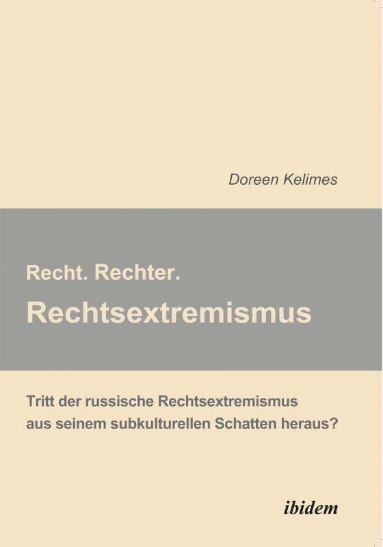 Cover-Bild Recht. Rechter. Rechtsextremismus.