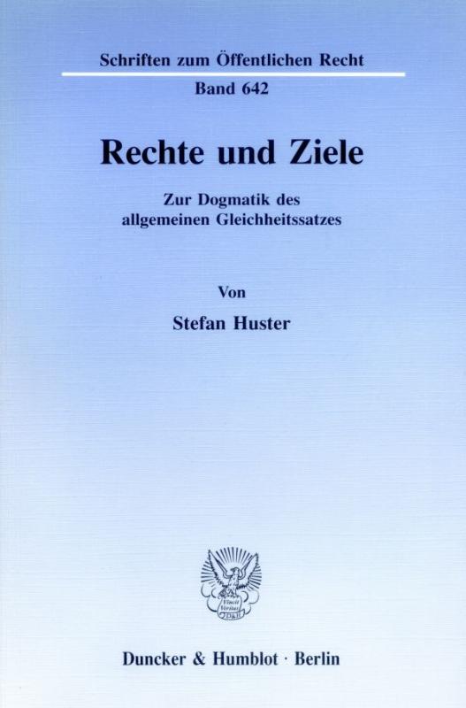 Cover-Bild Rechte und Ziele.