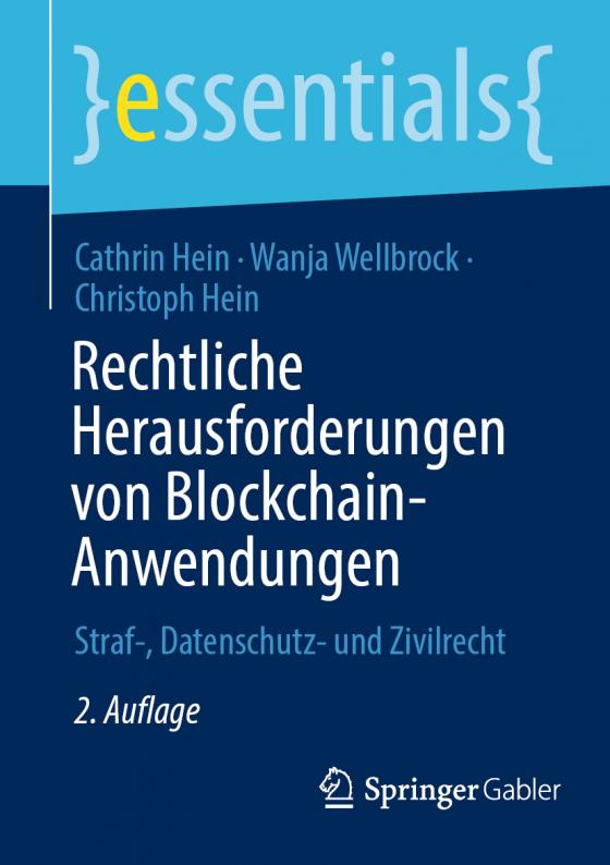 Cover-Bild Rechtliche Herausforderungen von Blockchain-Anwendungen