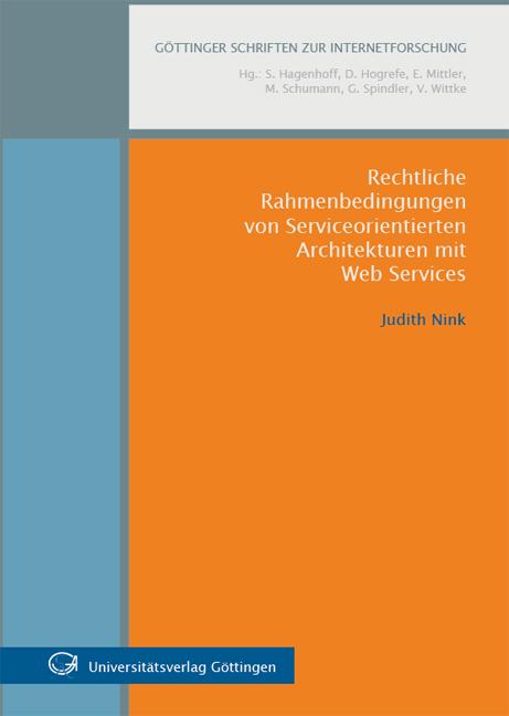 Cover-Bild Rechtliche Rahmenbedingungen von Serviceorientierten Architekturen mit Web Services