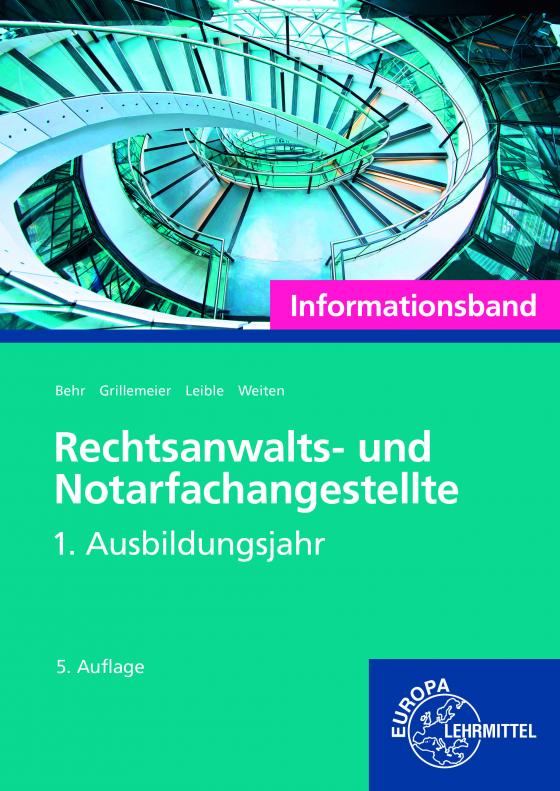 Cover-Bild Rechtsanwalts- und Notarfachangestellte, Informationsband