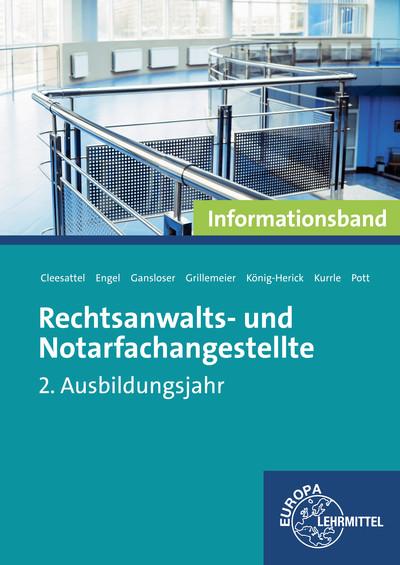 Cover-Bild Rechtsanwalts- und Notarfachangestellte, Informationsband