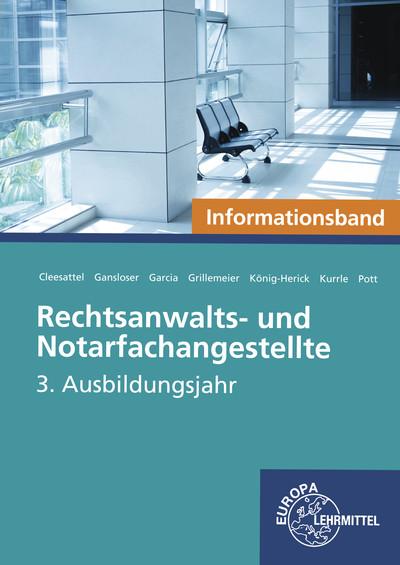 Cover-Bild Rechtsanwalts- und Notarfachangestellte, Informationsband