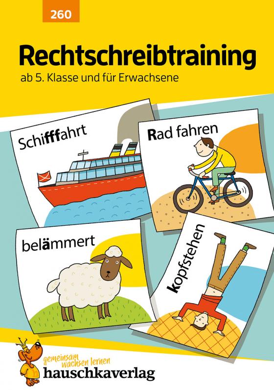 Cover-Bild Rechtschreibtraining ab 5. Klasse und für Erwachsene