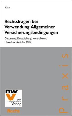 Cover-Bild Rechtsfragen bei Verwendung Allgemeiner Versicherungsbedingungen