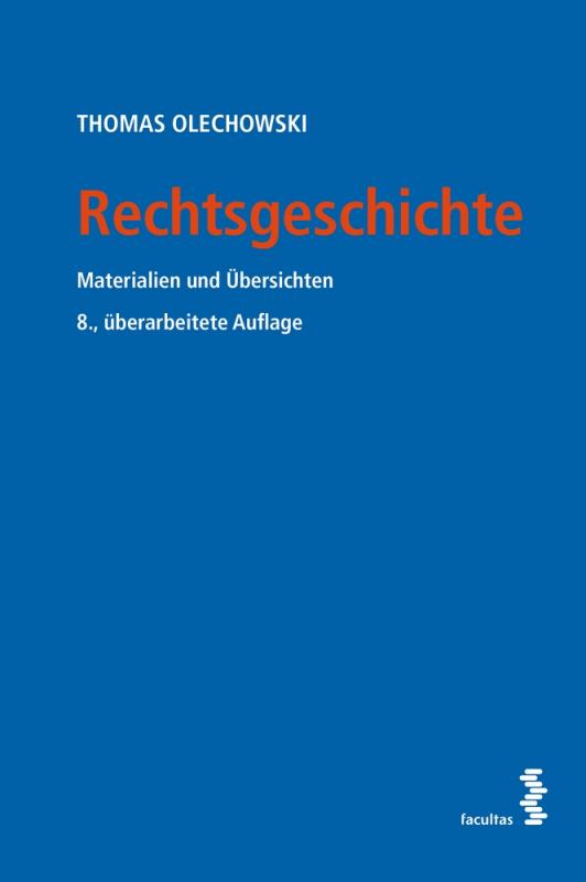 Cover-Bild Rechtsgeschichte