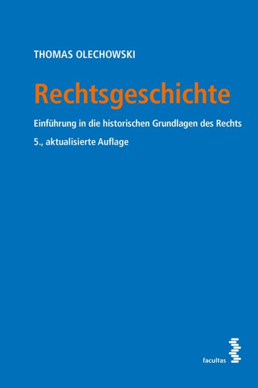 Cover-Bild Rechtsgeschichte