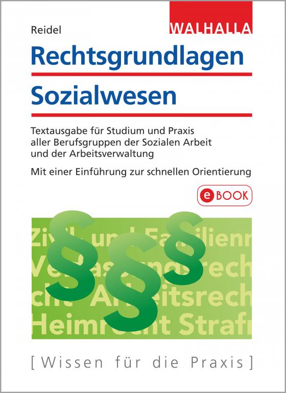 Cover-Bild Rechtsgrundlagen Sozialwesen