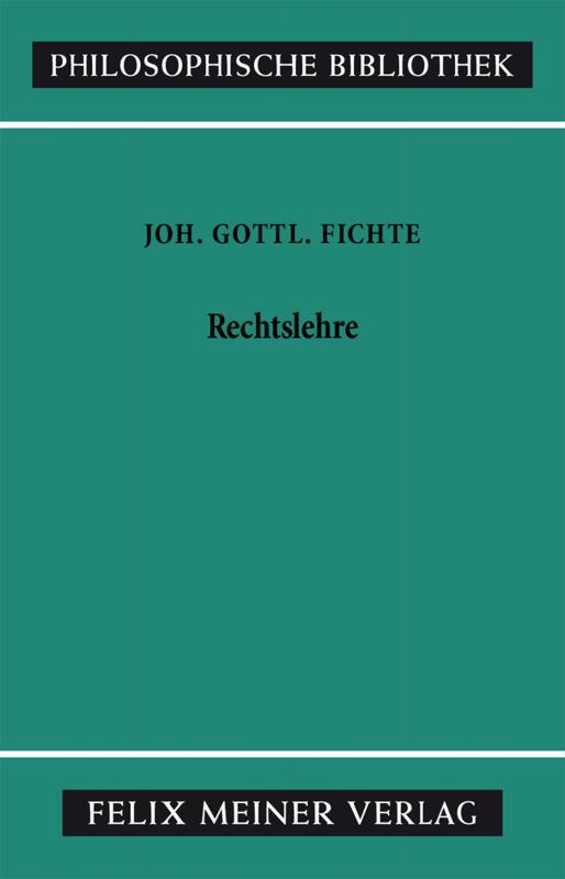 Cover-Bild Rechtslehre