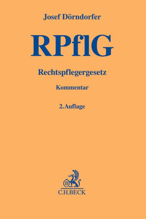 Cover-Bild Rechtspflegergesetz