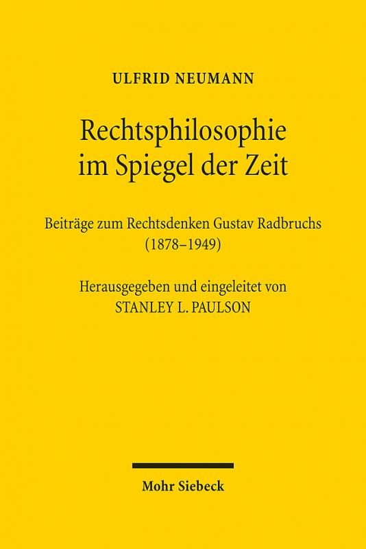 Cover-Bild Rechtsphilosophie im Spiegel der Zeit